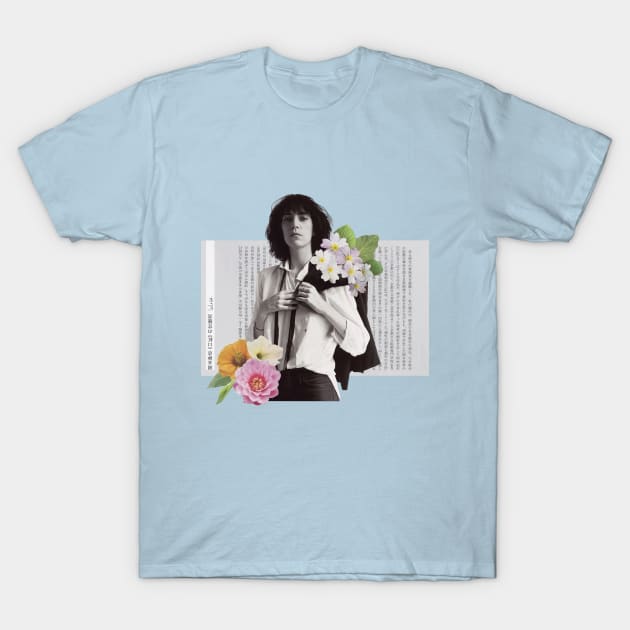 Patti Smith Collage T-Shirt by luliga